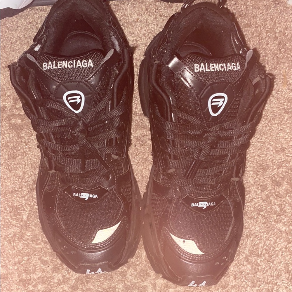 Black Balenciaga Runners